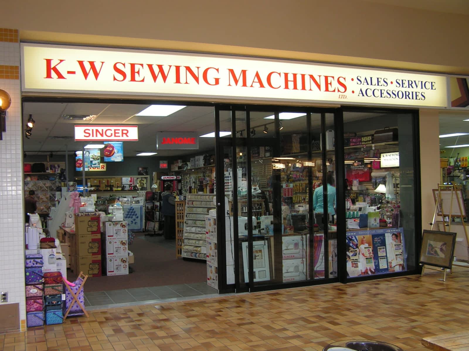 K W Sewing Machines Opening Hours 385 Frederick St Kitchener On