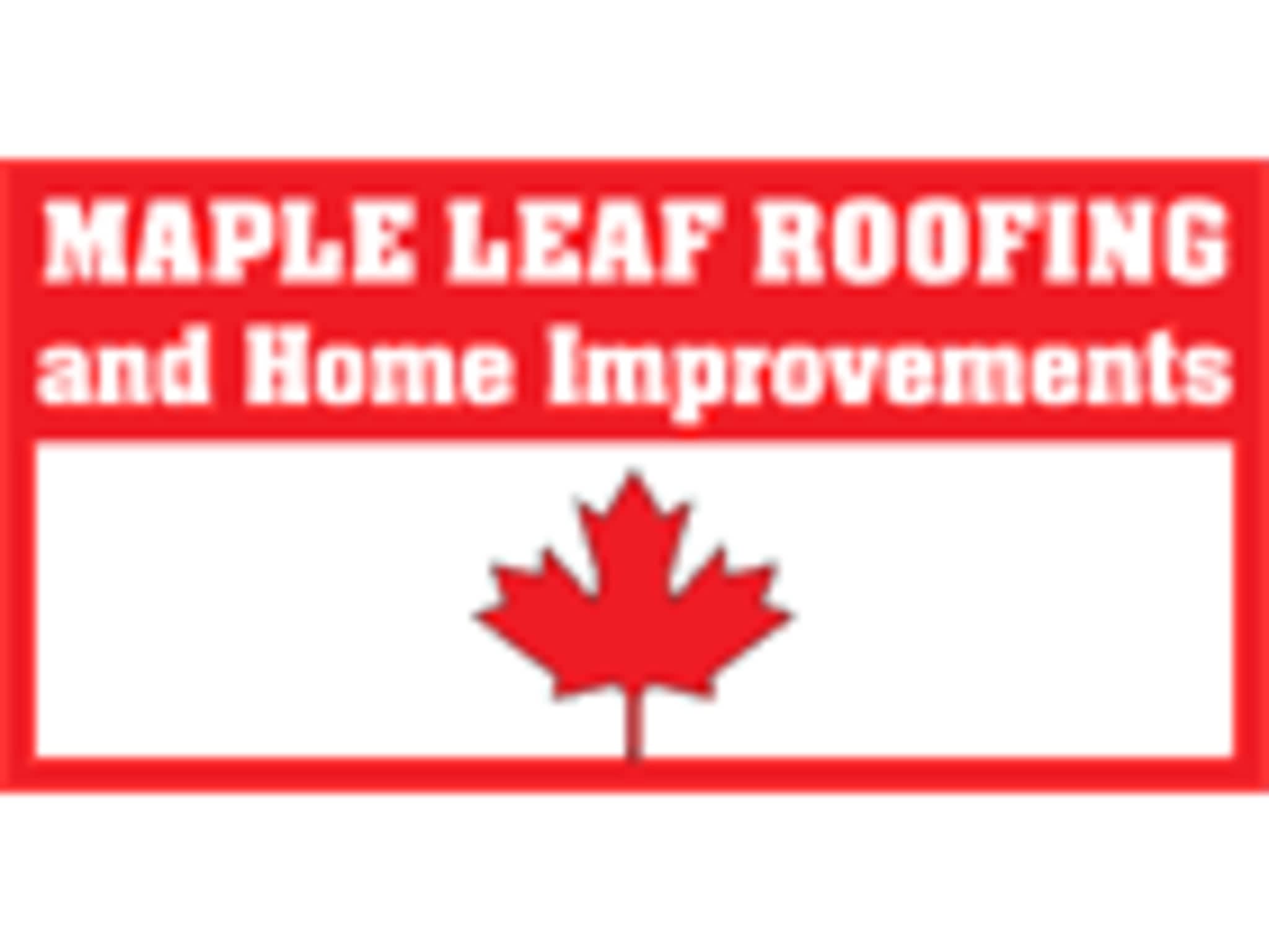 photo Maple Leaf Roofing and Home Improvements