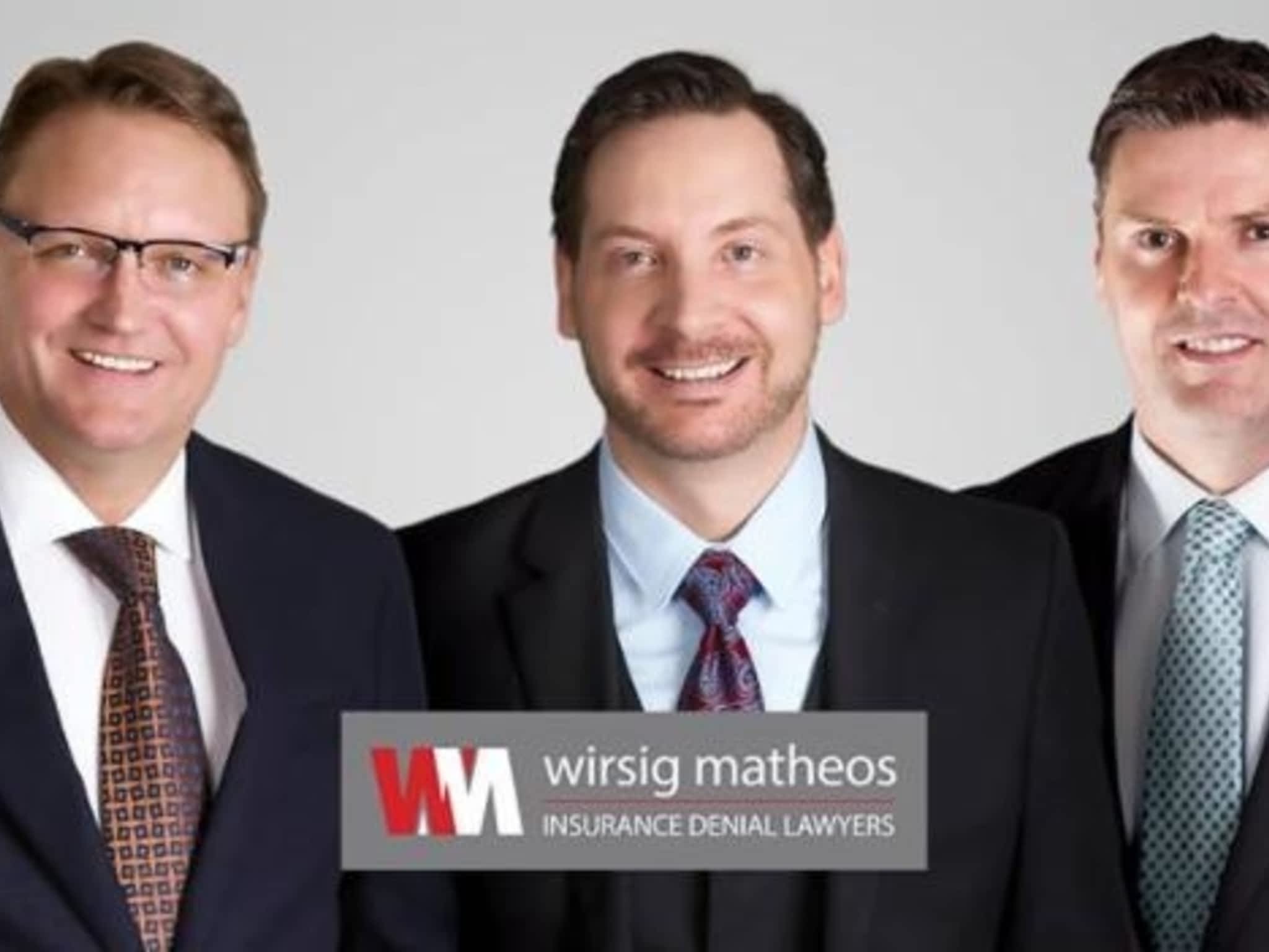 photo Wirsig Matheos Insurance Denial Lawyers