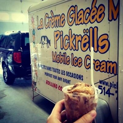 La crème glacée mobile Pickrell - Cornets de crème glacée