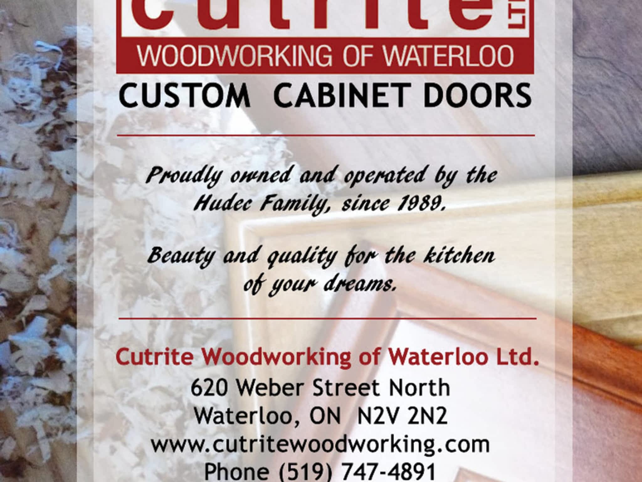 photo Cutrite Woodworking Waterloo Ltd