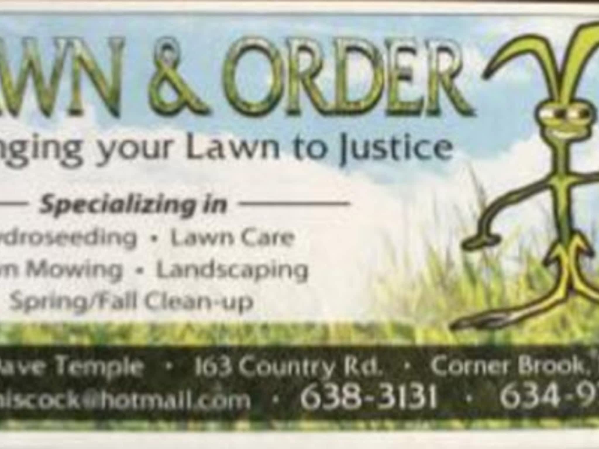 photo Lawn & Order