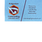 Ridgeview Contracting - Entrepreneurs en excavation