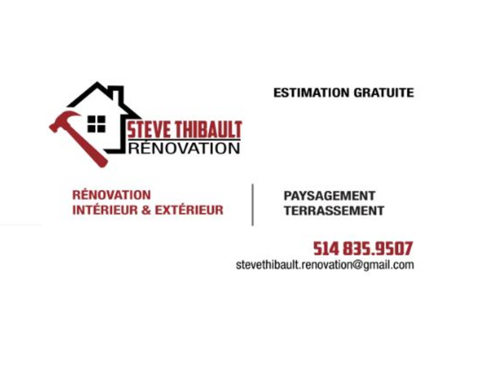 photo Steve Thibault Rénovation