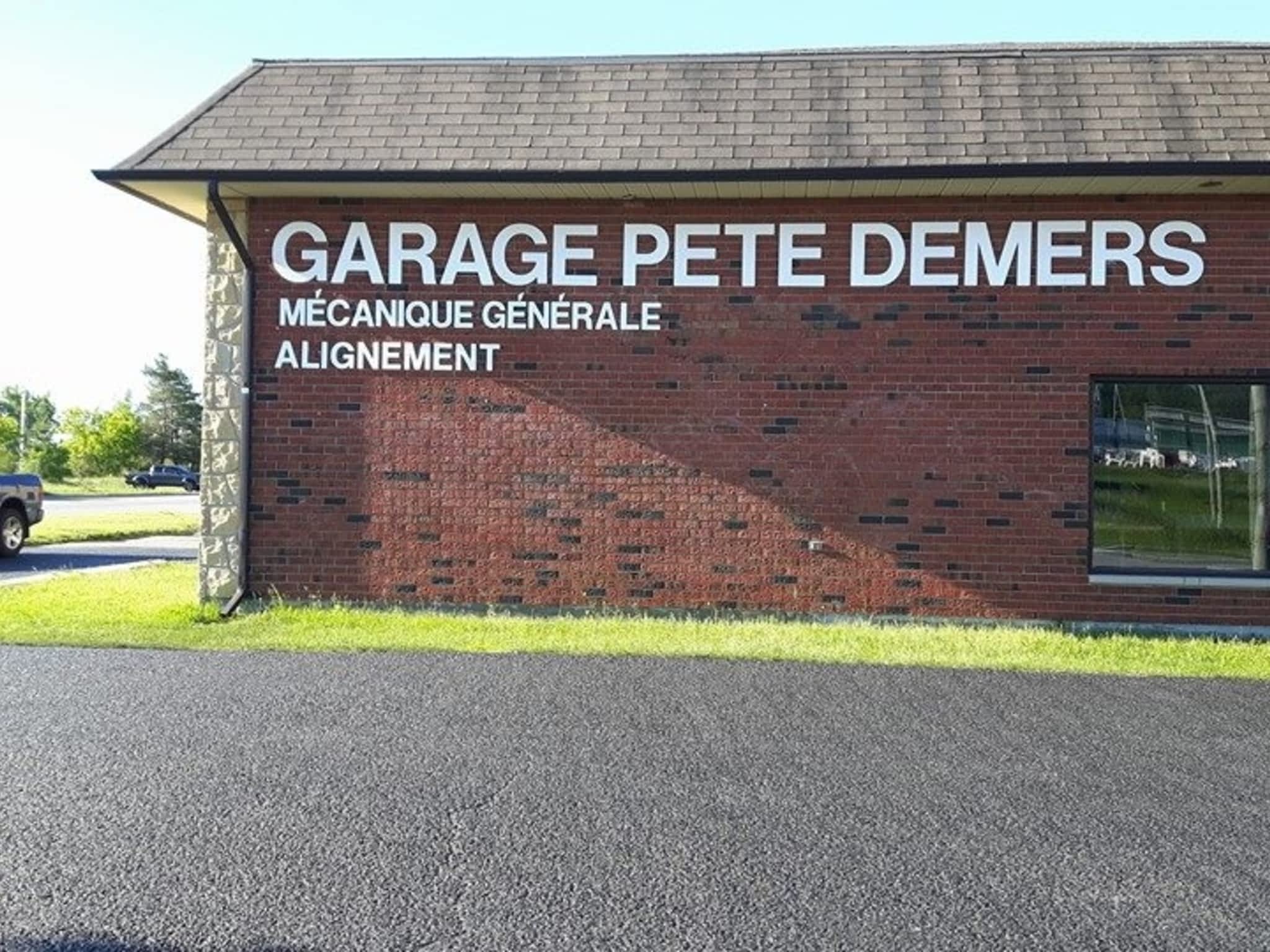 photo Garage Pete Demers Certifié Auto Service