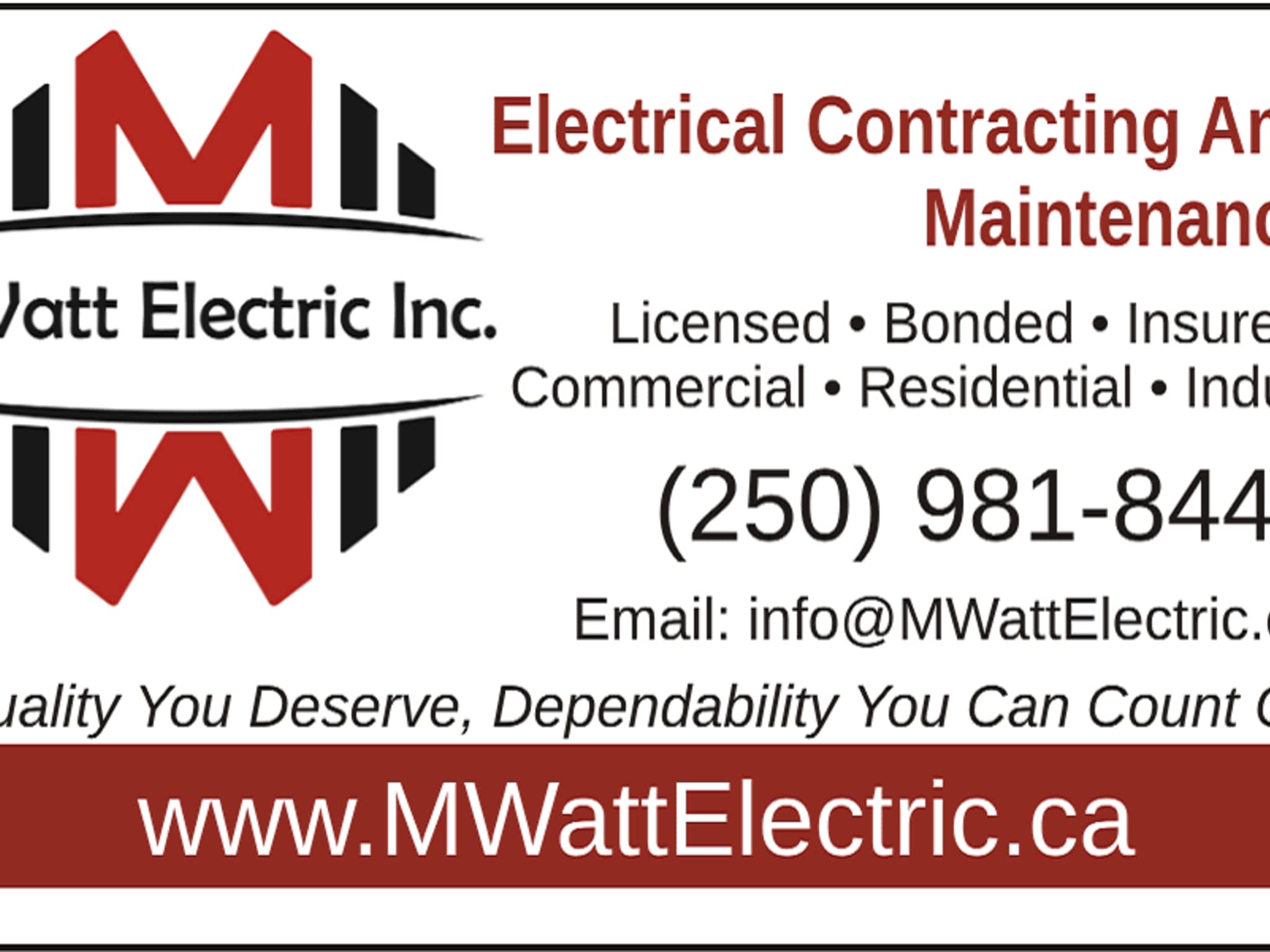 photo M Watt Electric Inc