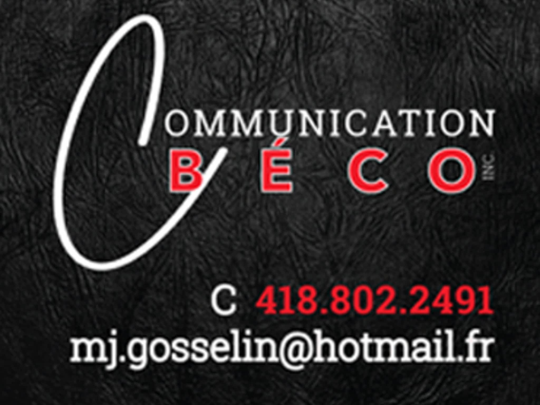 photo Communication Béco Inc
