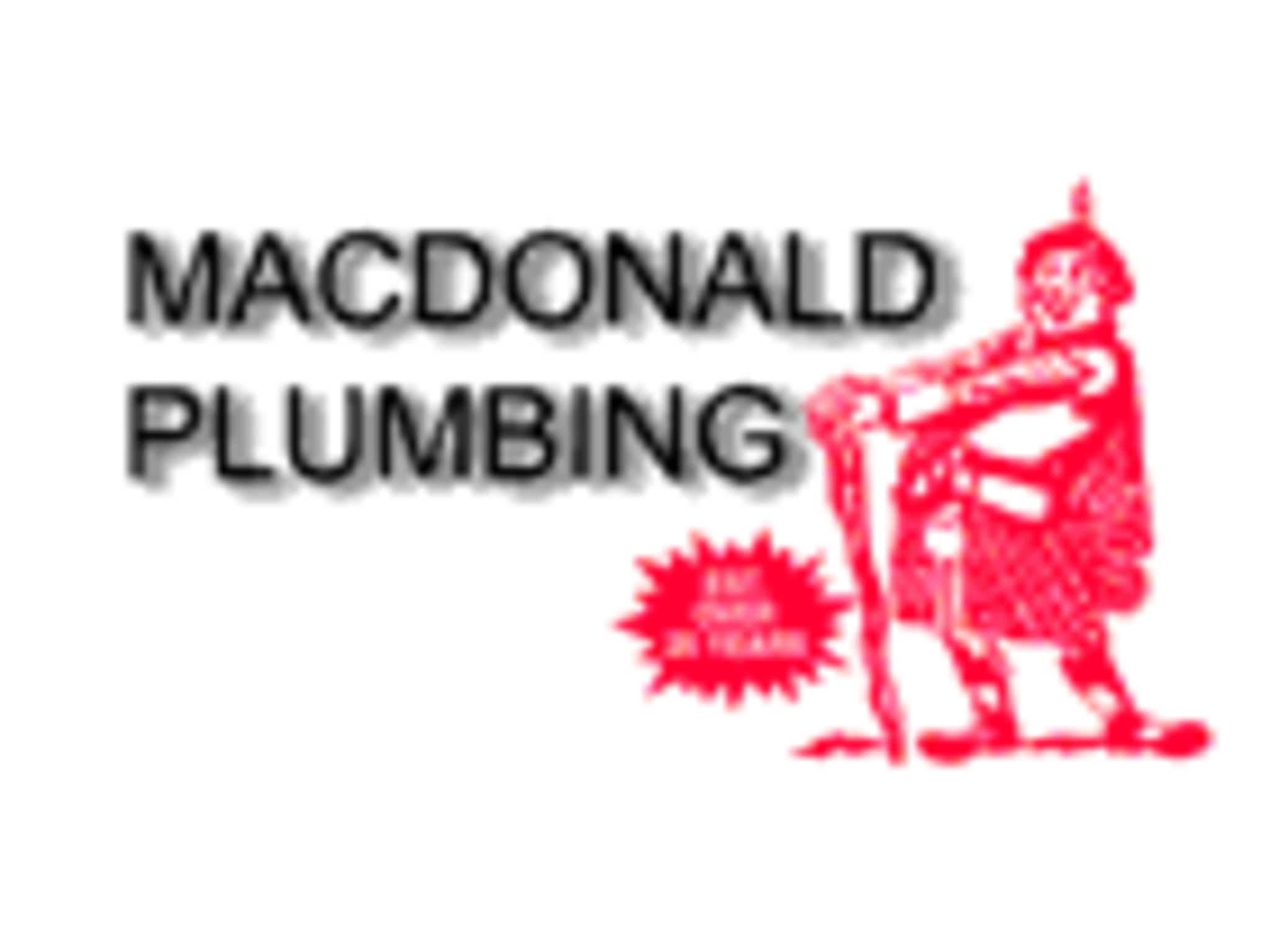 photo MacDonald Plumbing Inc