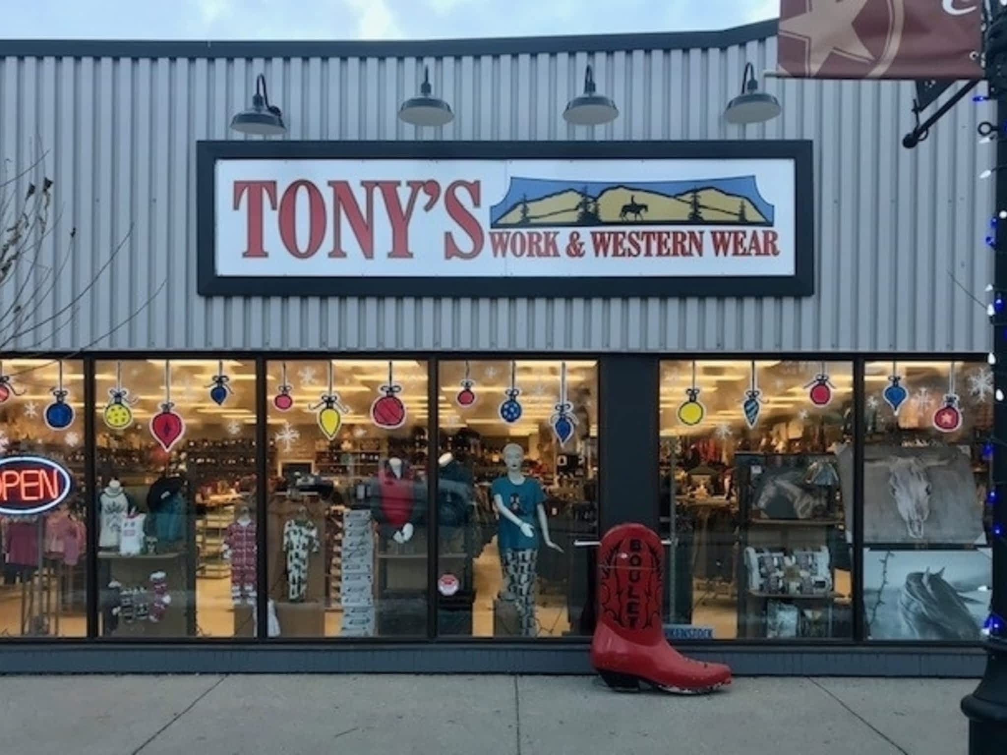 photo Tony's Work and Western Wear