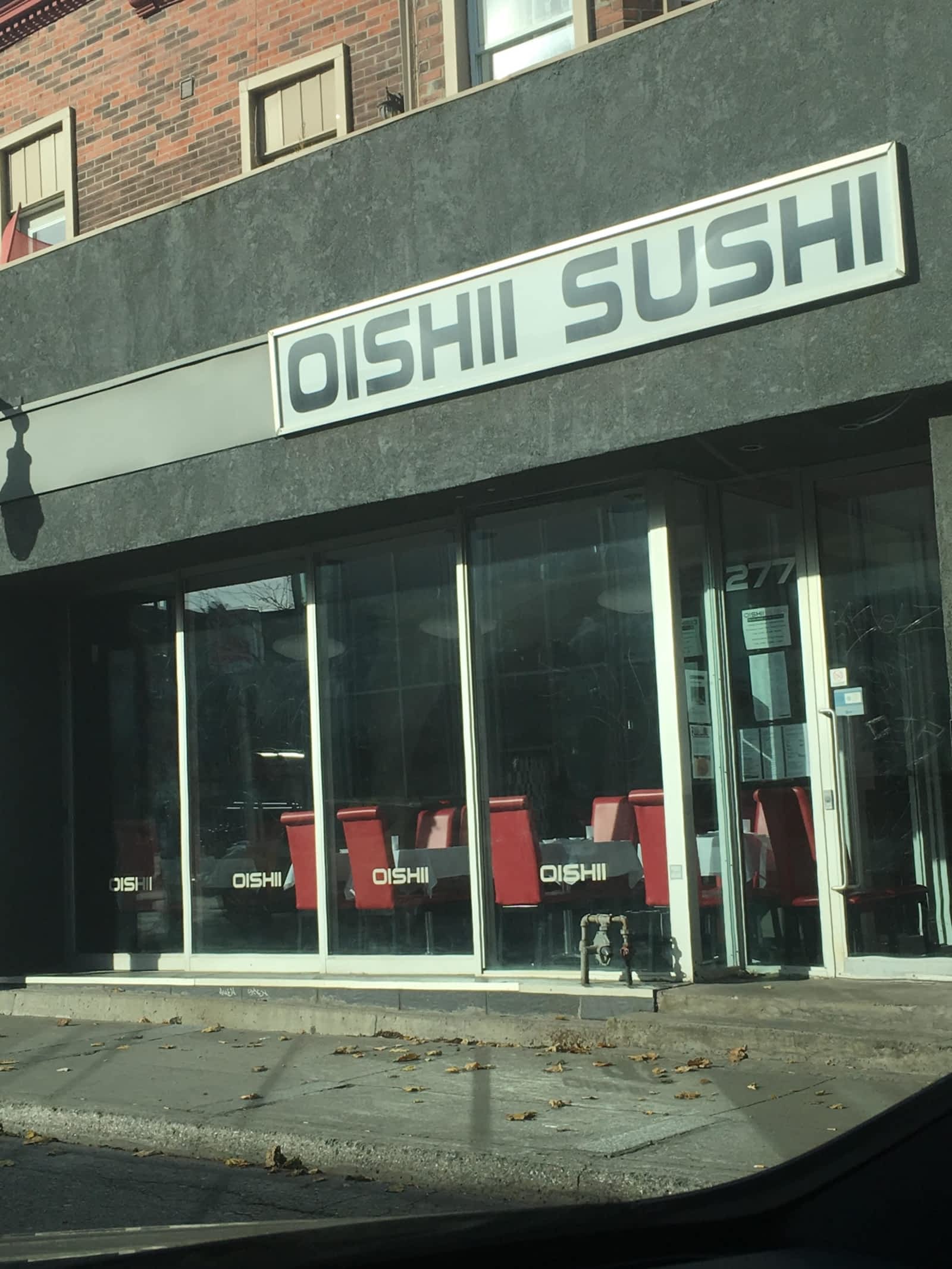 Oishii Sushi Menu, Hours & Prices 277, rue Bernard O, Montréal, QC