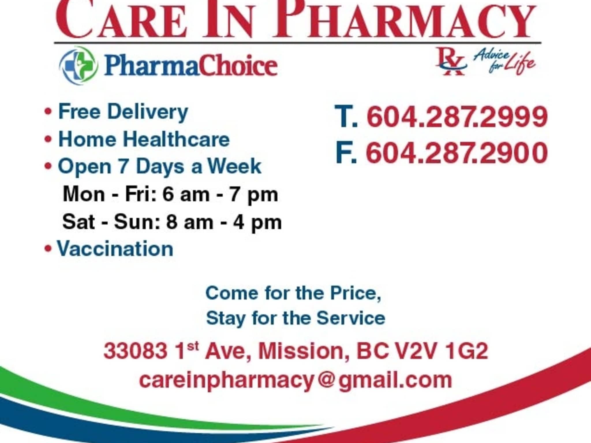 photo Care In Pharmacy
