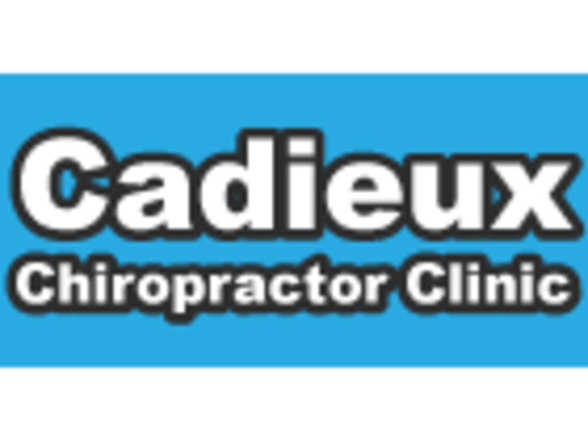 photo Cadieux Chiropractic Clinic