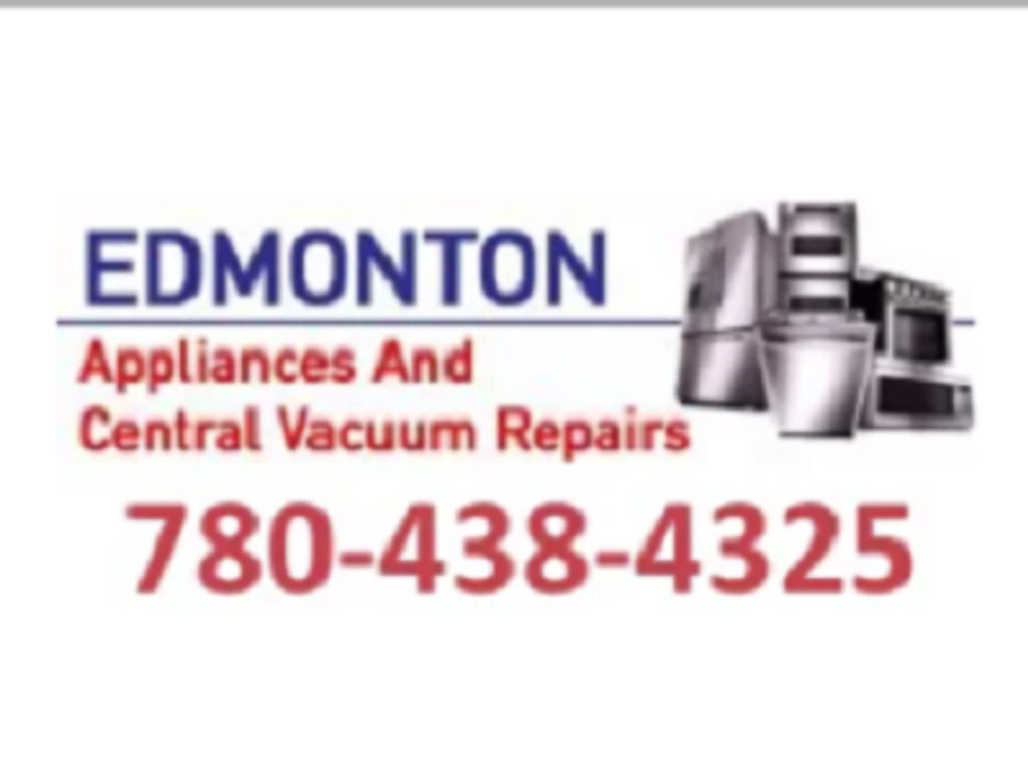 photo Edmonton Appliance and Central Vacuum Repair