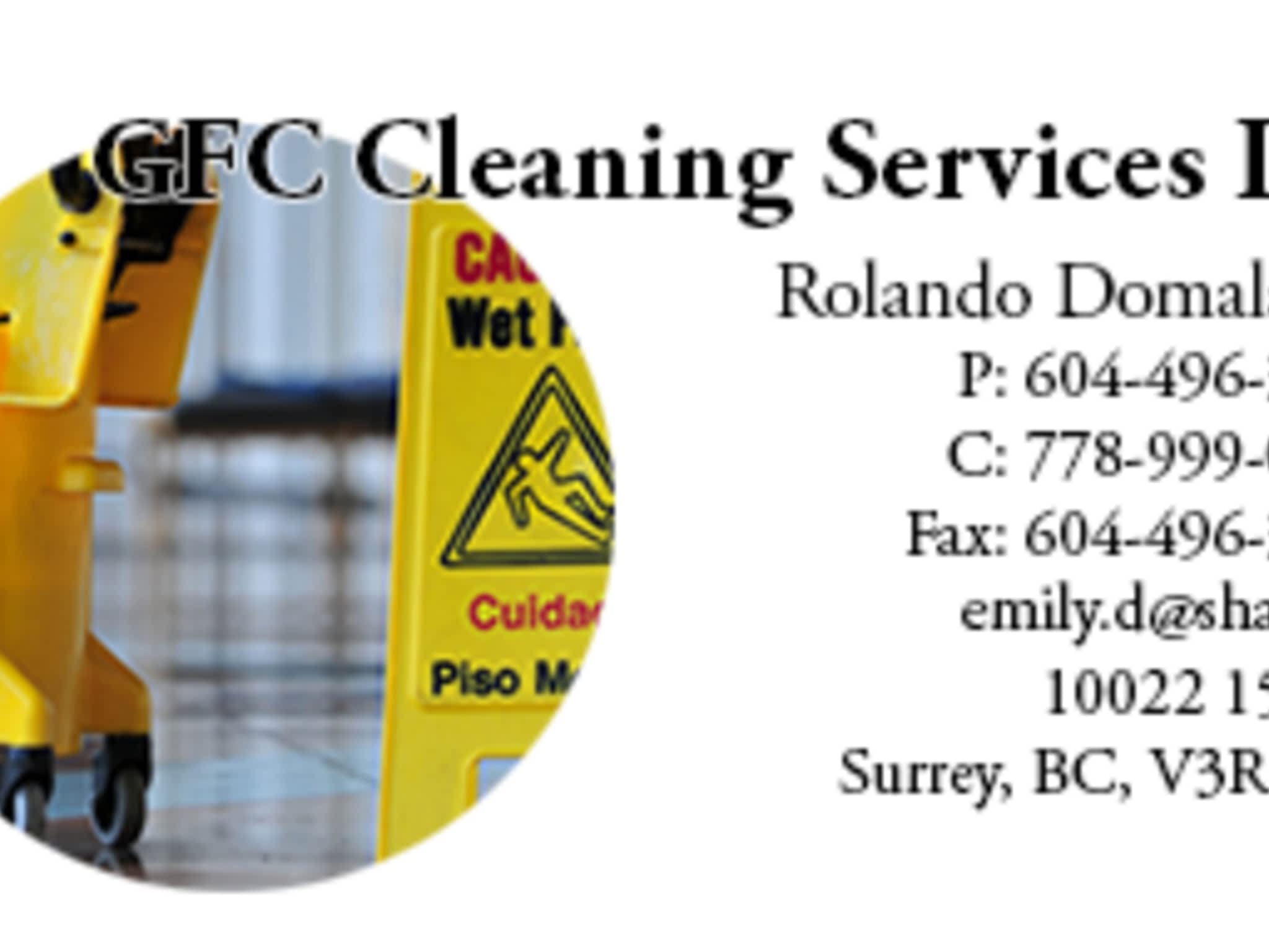 photo GFC Cleaning Services Inc