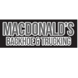 MacDonald's Backhoe & Trucking - Entrepreneurs en excavation