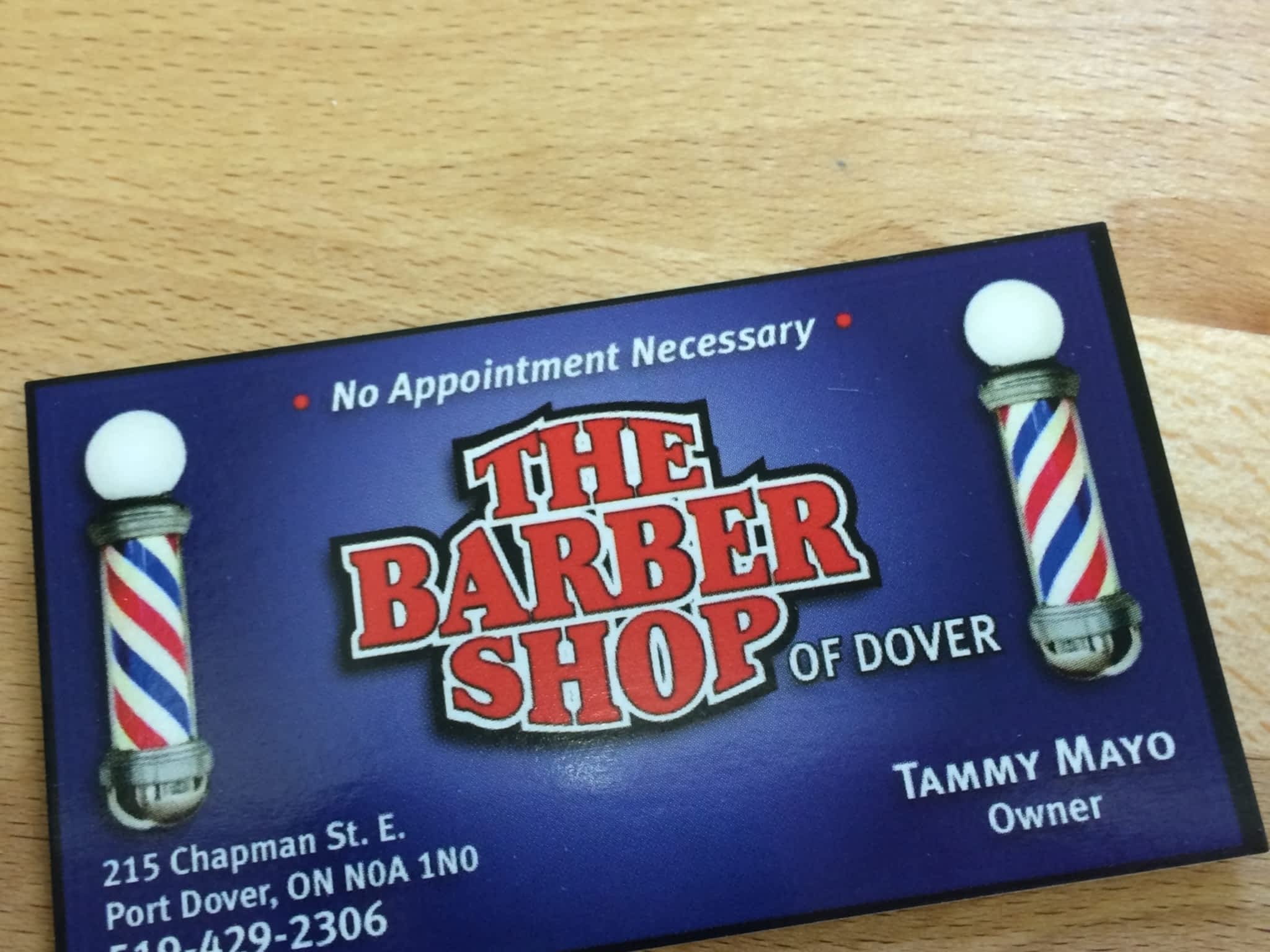 The Barber Shop of Dover Port Dover, ON 2215 Chapman St E Gd