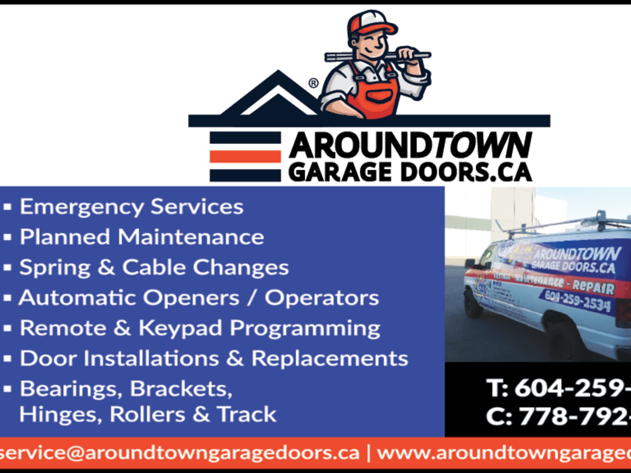 photo Aroundtown Garage Doors Ltd.
