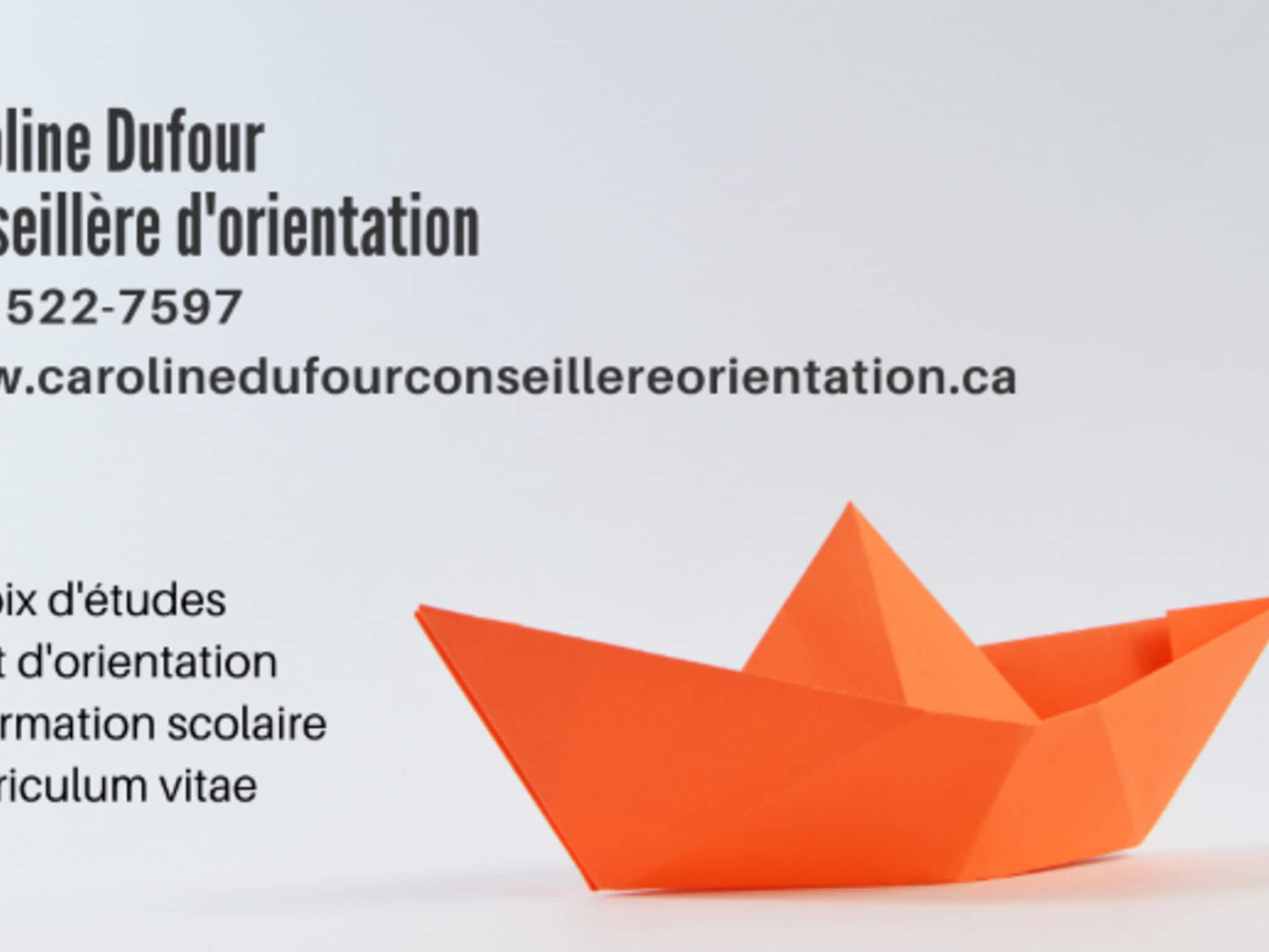 photo Caroline Dufour Conseillère d'orientation