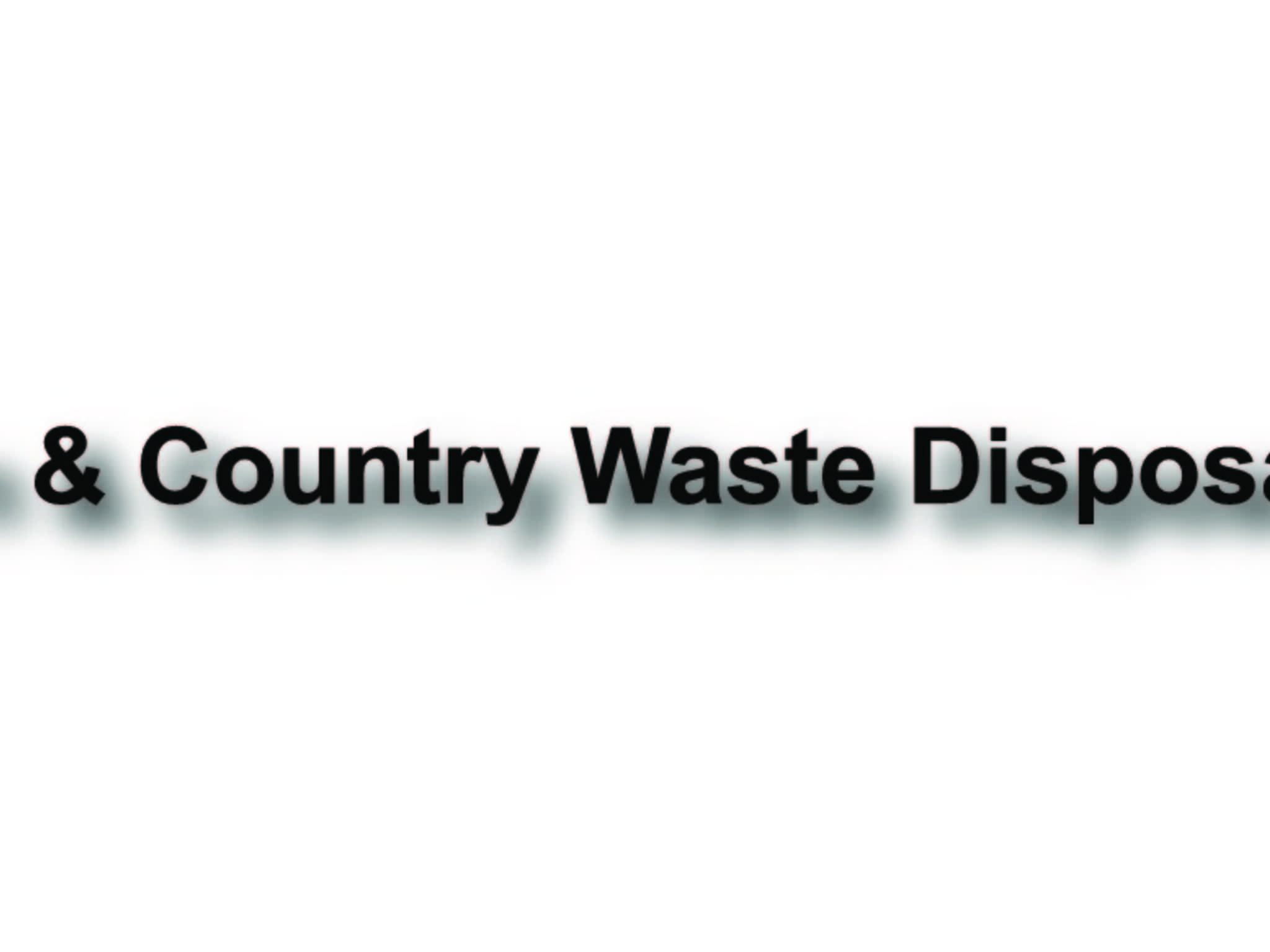 photo Town & Country Waste Disposal Ltd