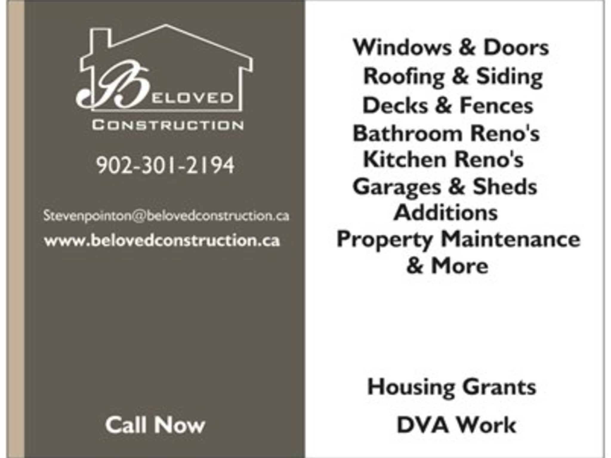 photo Beloved Construction