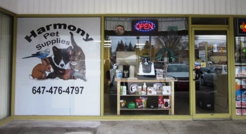 Harmony Pet Supplies Opening Hours 3255 Lawrence E Toronto ON