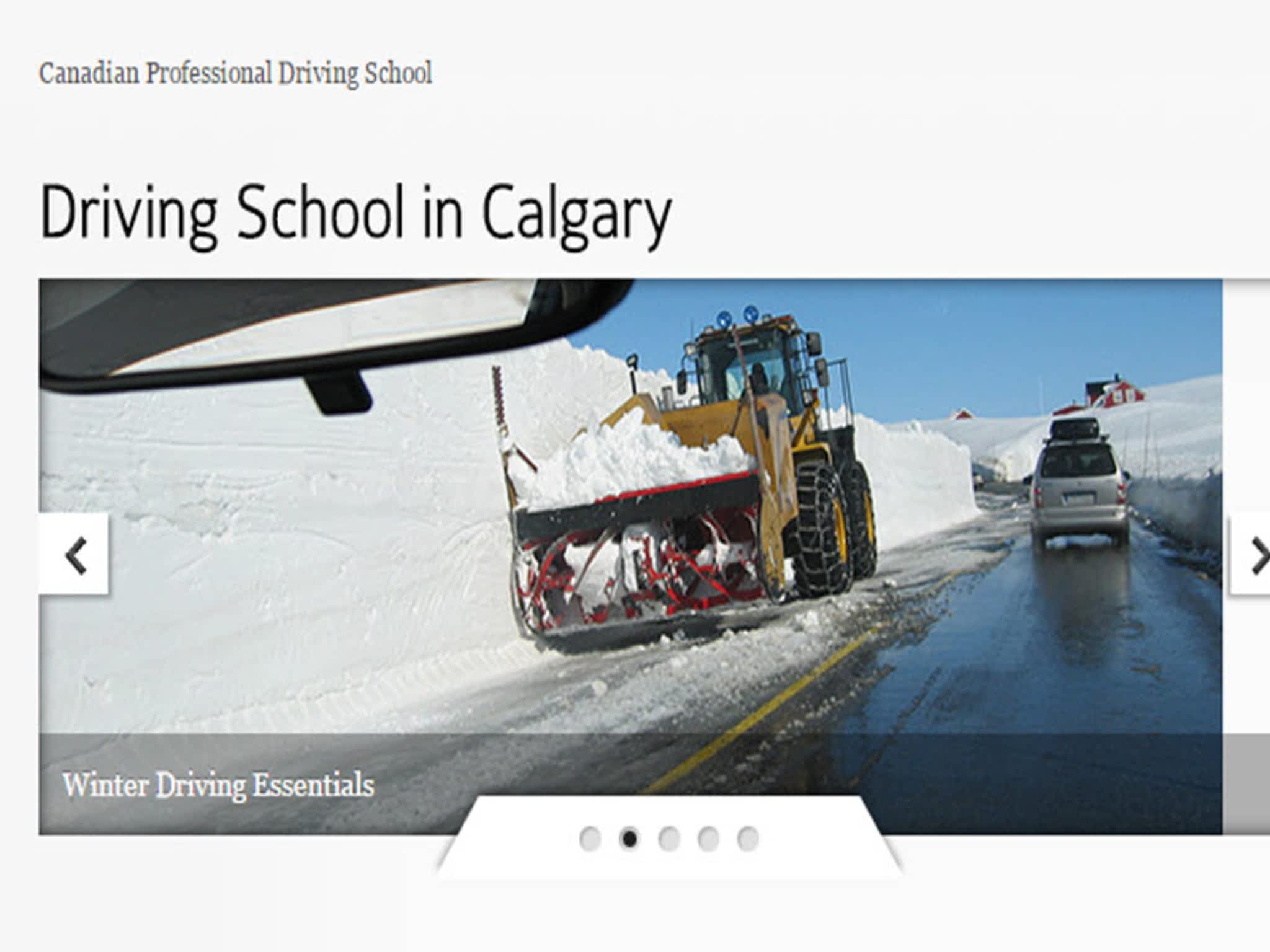 photo Canadian Professional Driving School