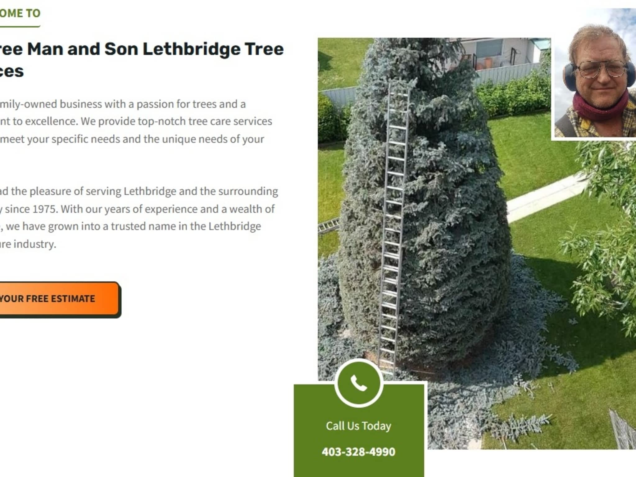 photo The Tree Man and Son