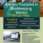 Kingdon Survival Bookkeeping