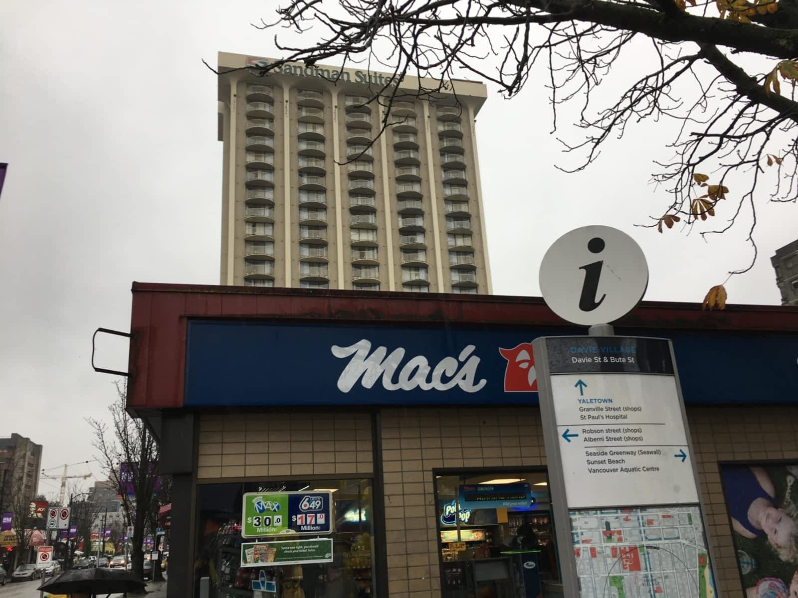 Mac's Convenience Stores 1198 Davie St, Vancouver, BC