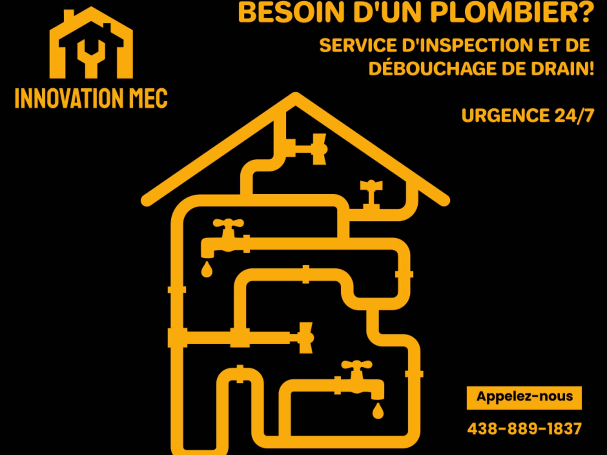 photo Innovation MEC Inc. - Plombier Mercier, Hochelaga-Maisonneuve