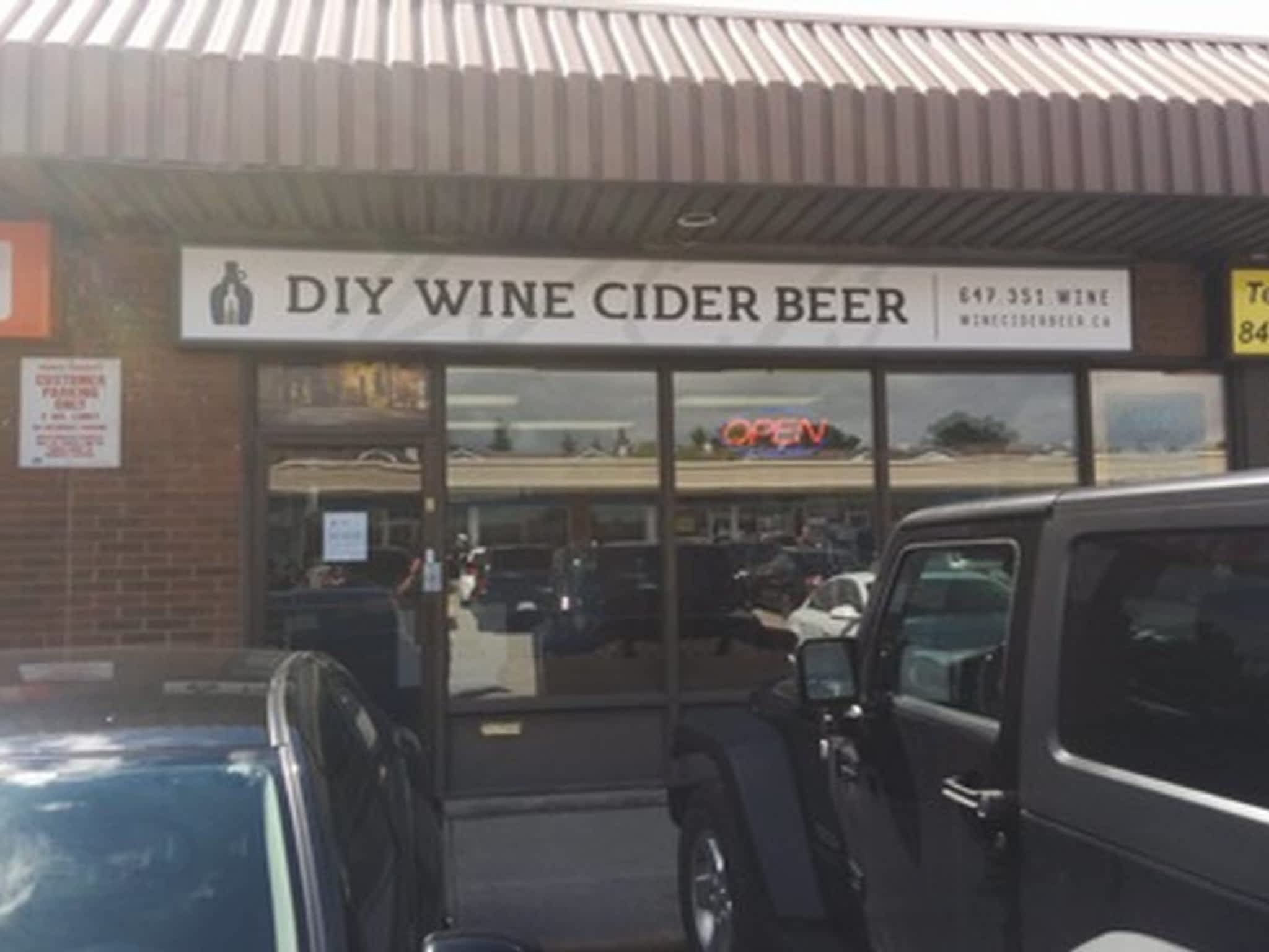 photo DIY Wine Cider Beer Inc