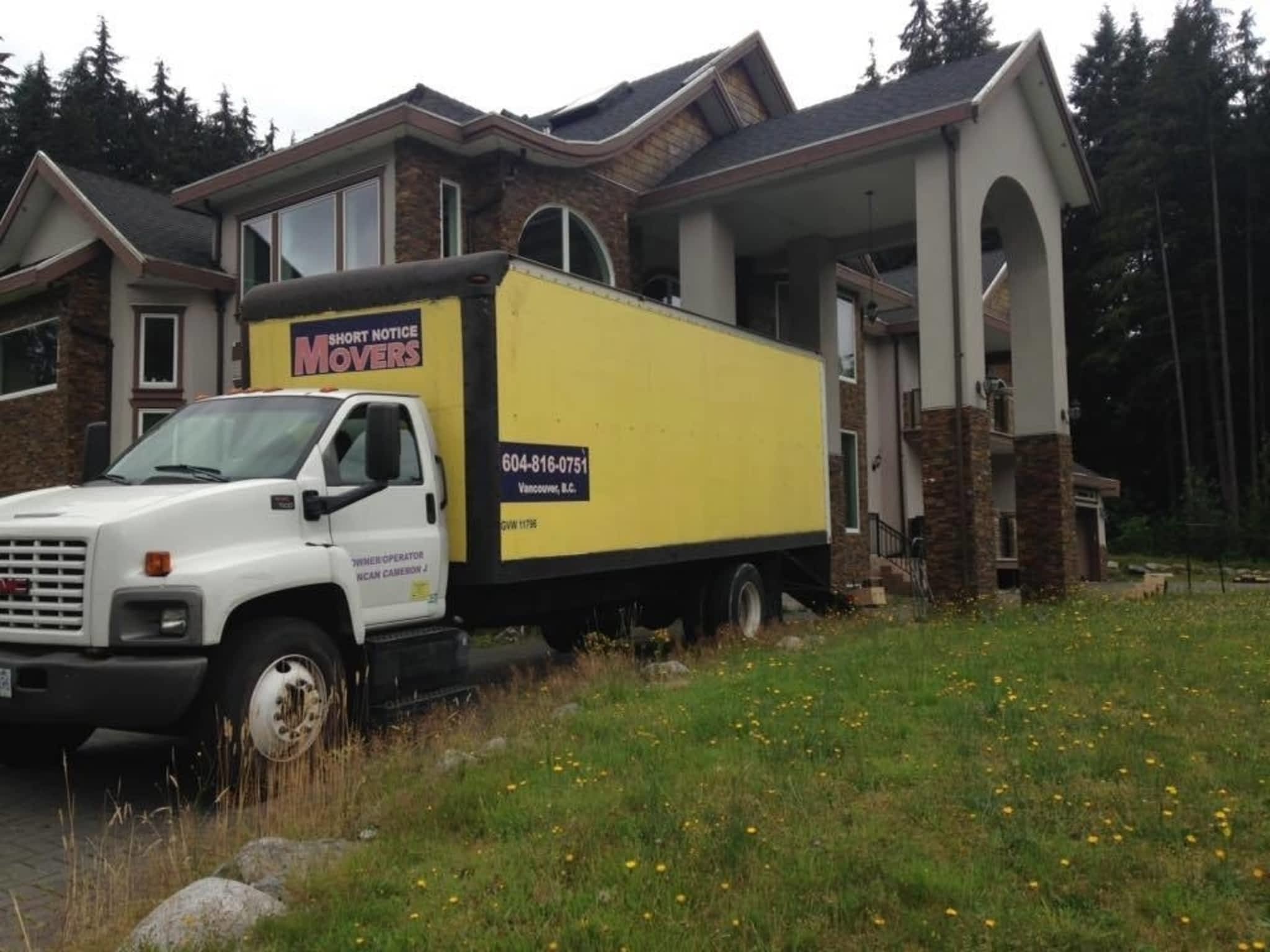 photo Short Notice Movers Surrey Vancouver BC