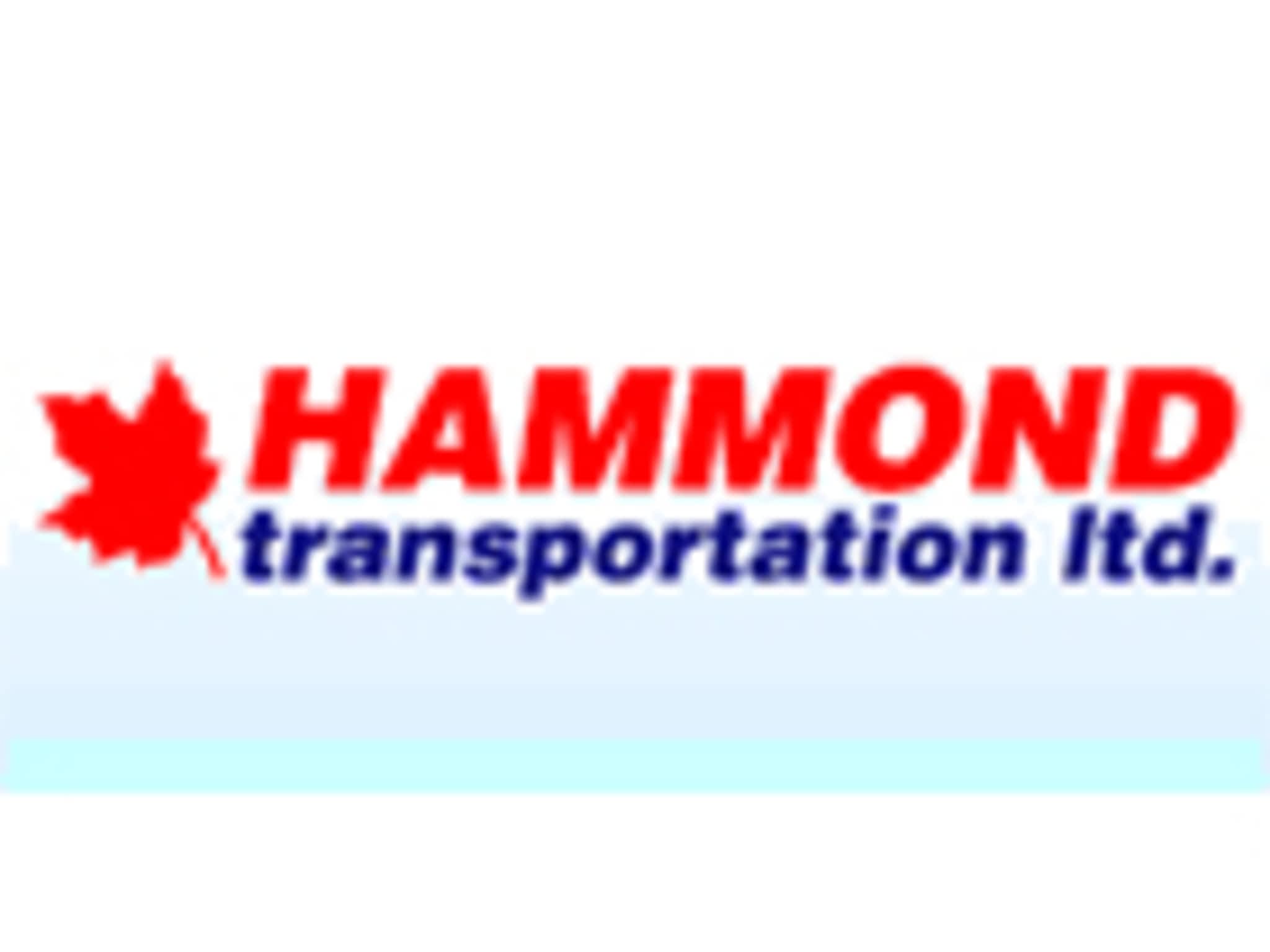 photo Hammond Transportation Ltd