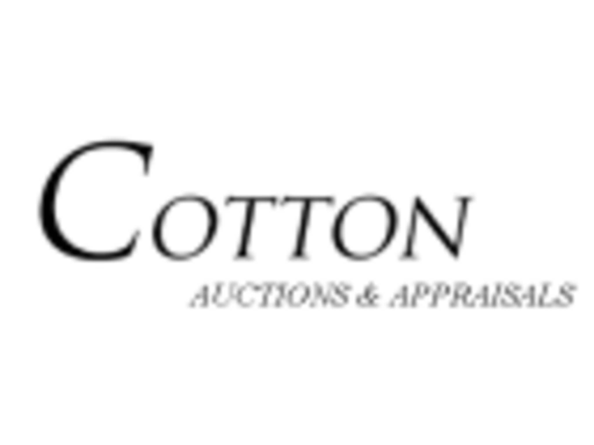 photo Cotton Auctions and Appraisals