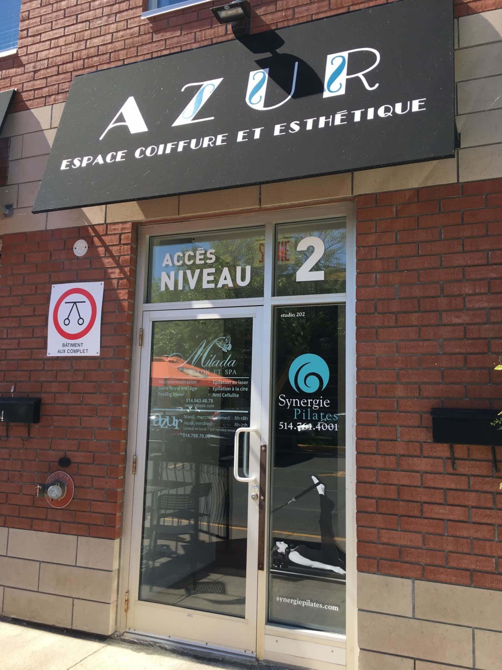 Azur Espace Coiffure Suite 235 Opening Hours 1 Place Du Commerce Montreal Qc
