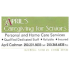 April's Caregiving For Seniors - Home Health Care Service