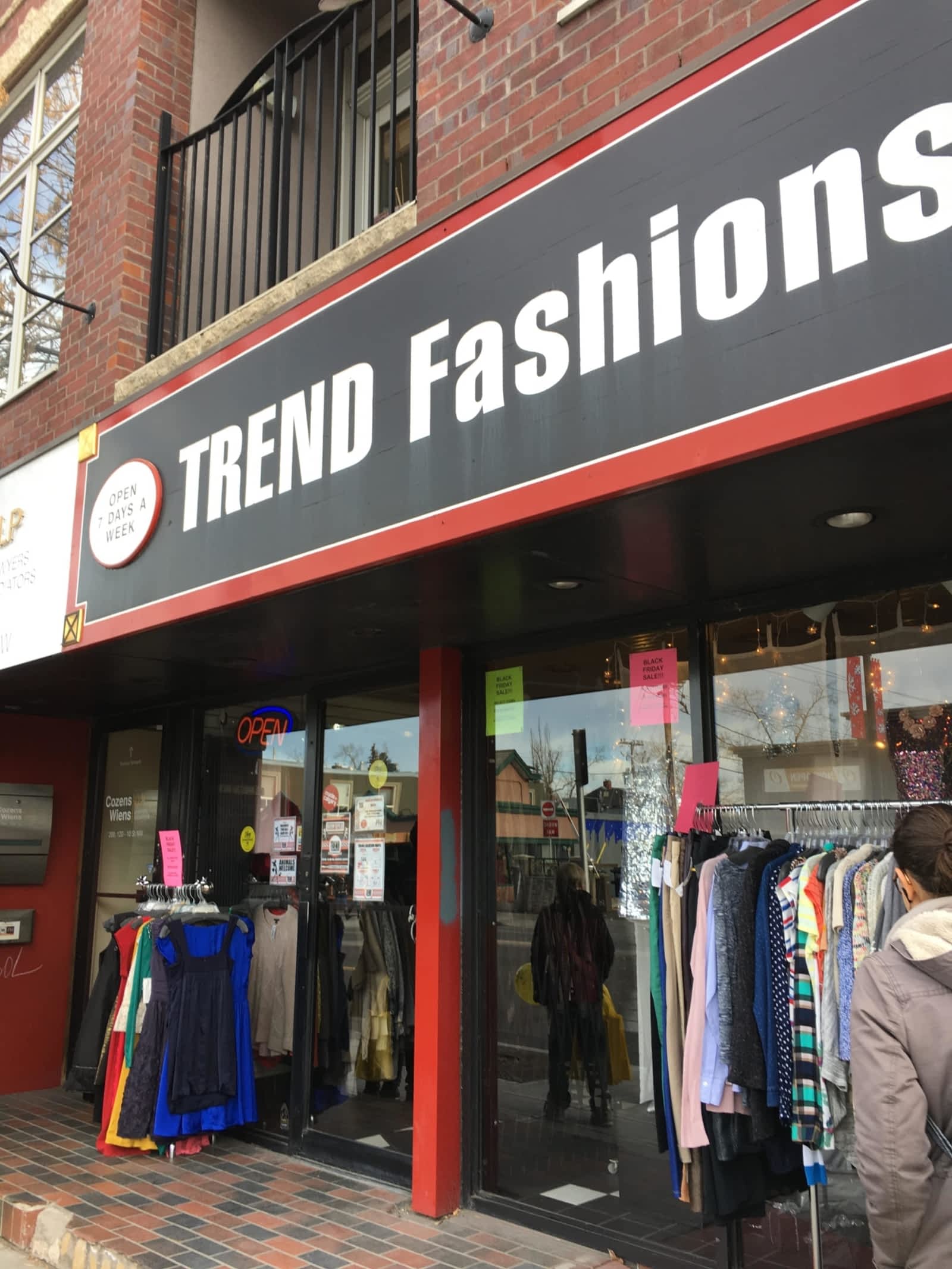 Trend Fashions Ltd Opening Hours 120 10 St Nw Calgary Ab 