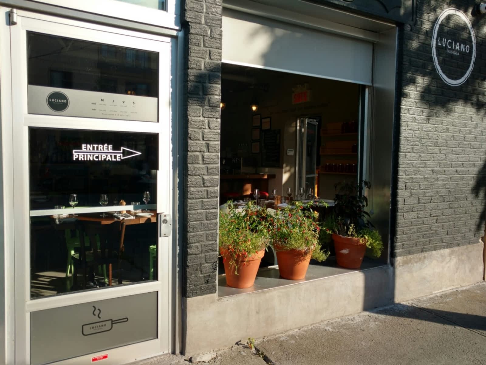 Trattoria Luciano Opening Hours 1212, rue SaintZotique E, Montréal, QC Trattoria Luciano Opening Hours 1212, rue SaintZotique E, Montréal, QC
