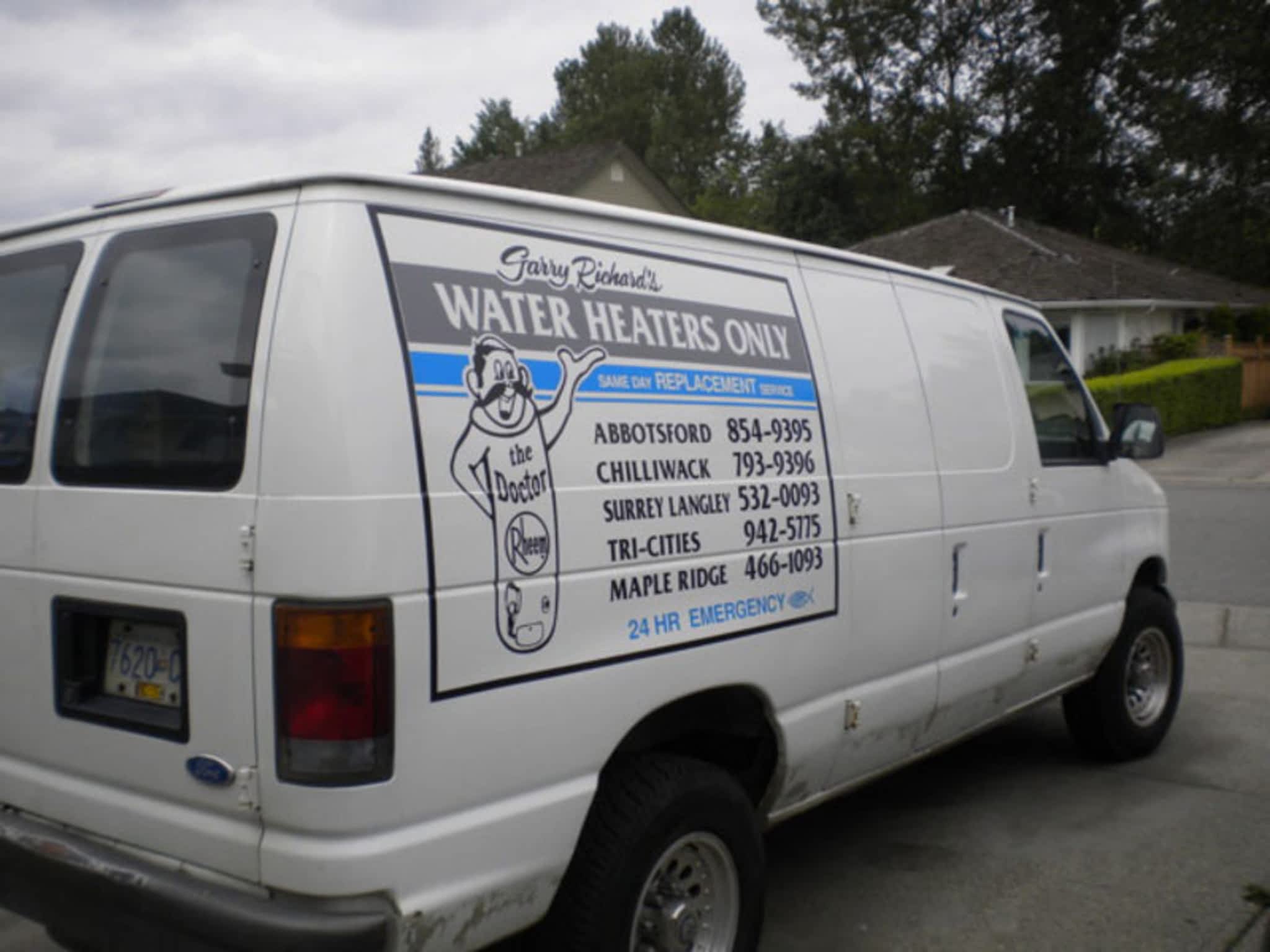 photo Garry Richard's Water Heaters Only