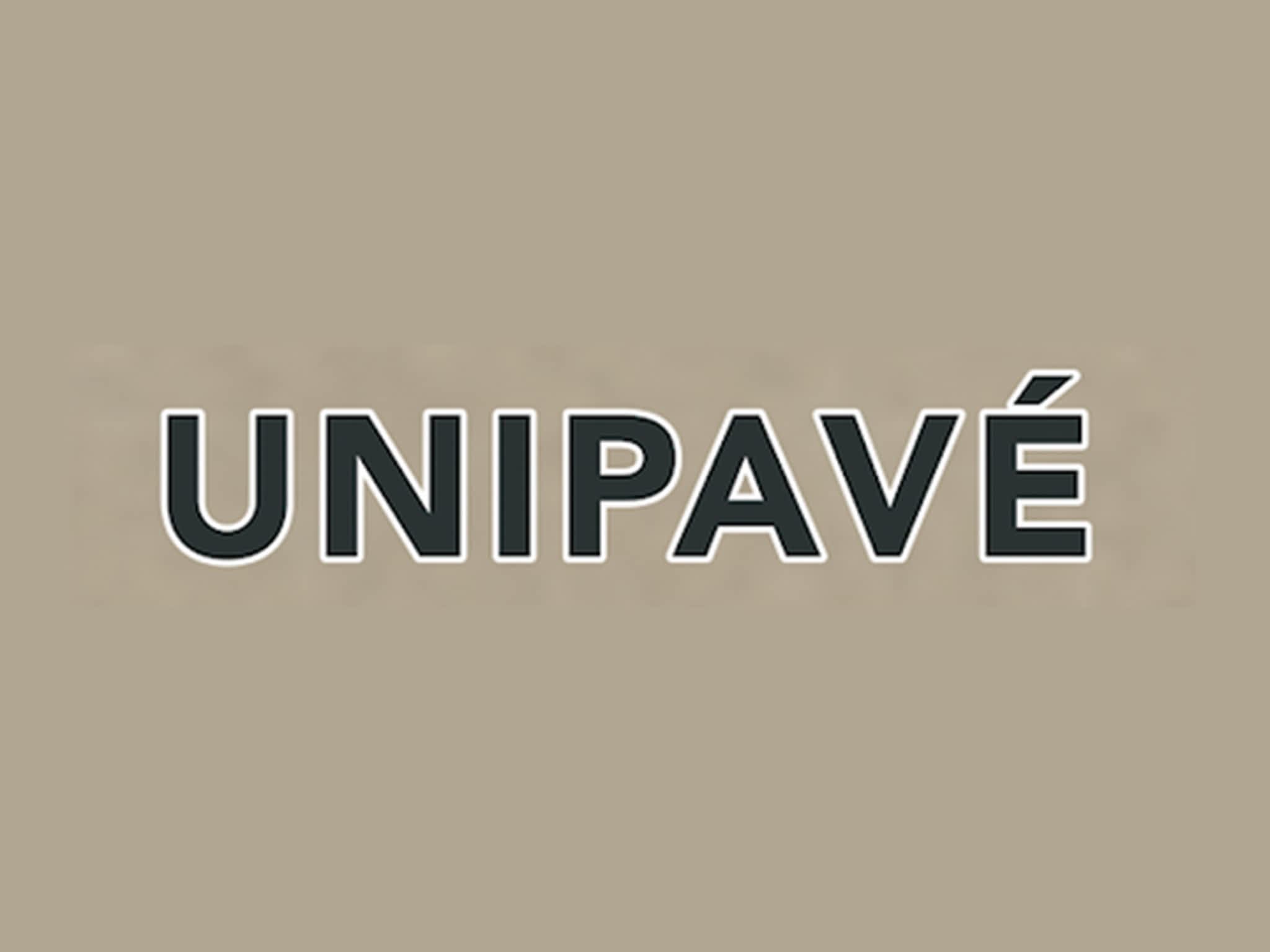photo UNIPAVÉ