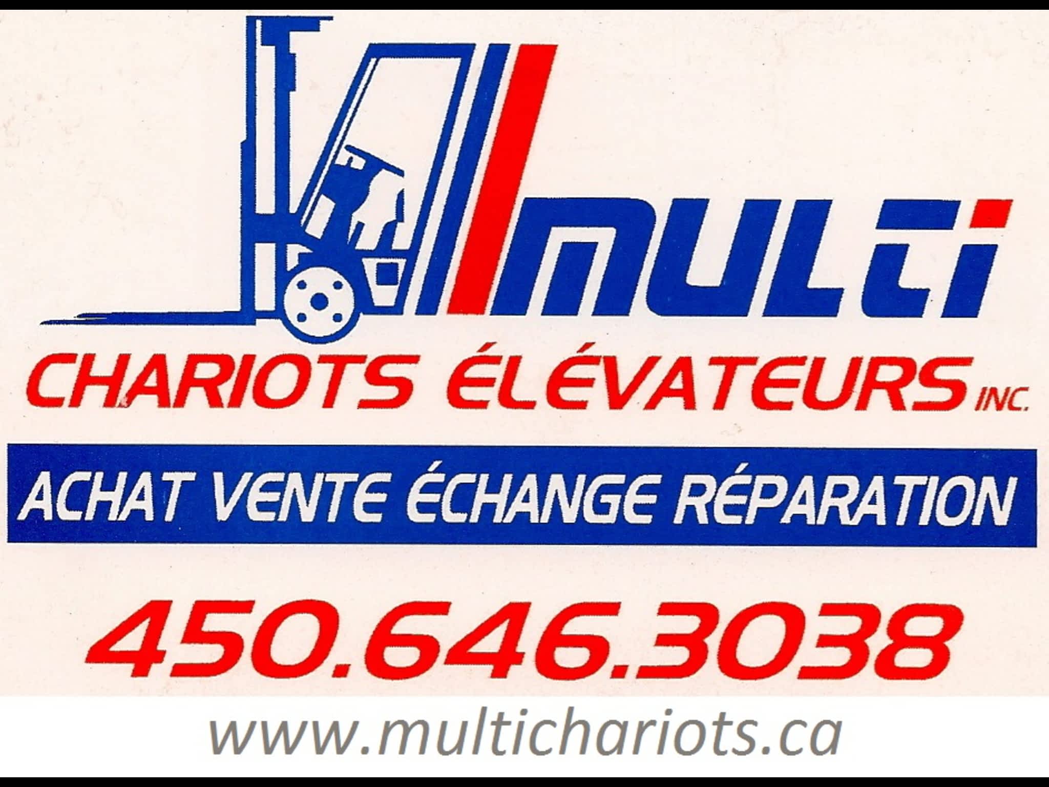 photo Multi Chariots Elévateurs / Multi-lifts