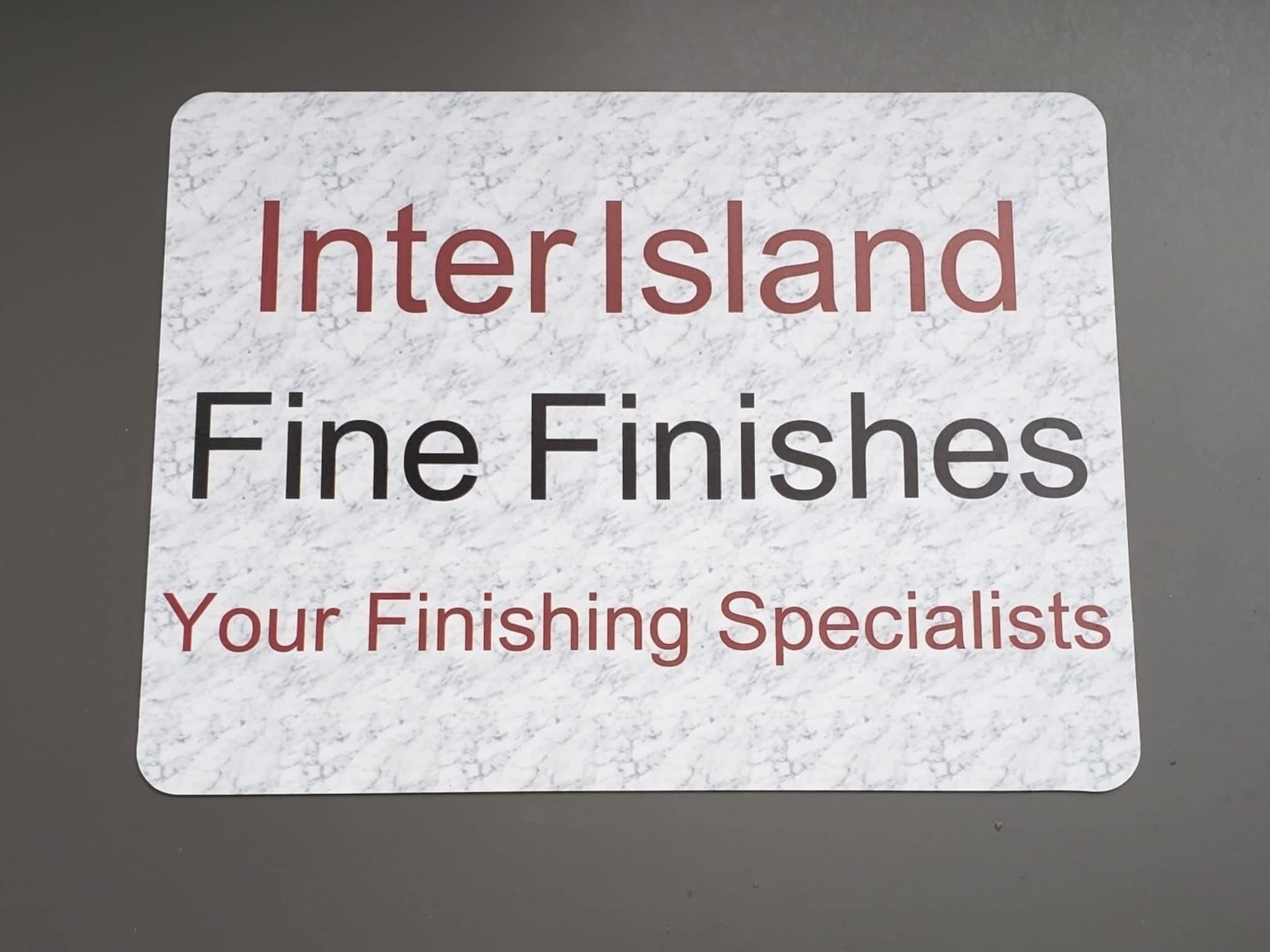 photo Inter Island Fine Finishes Ltd