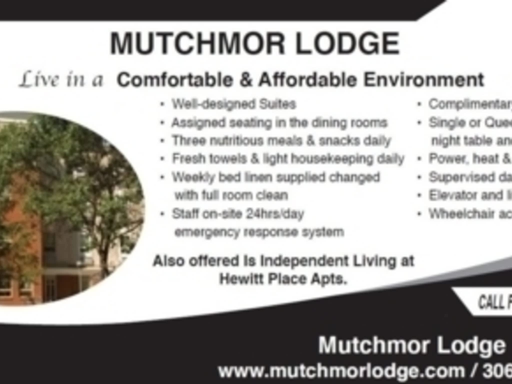 photo Mutchmor Lodge/Hewitt Place