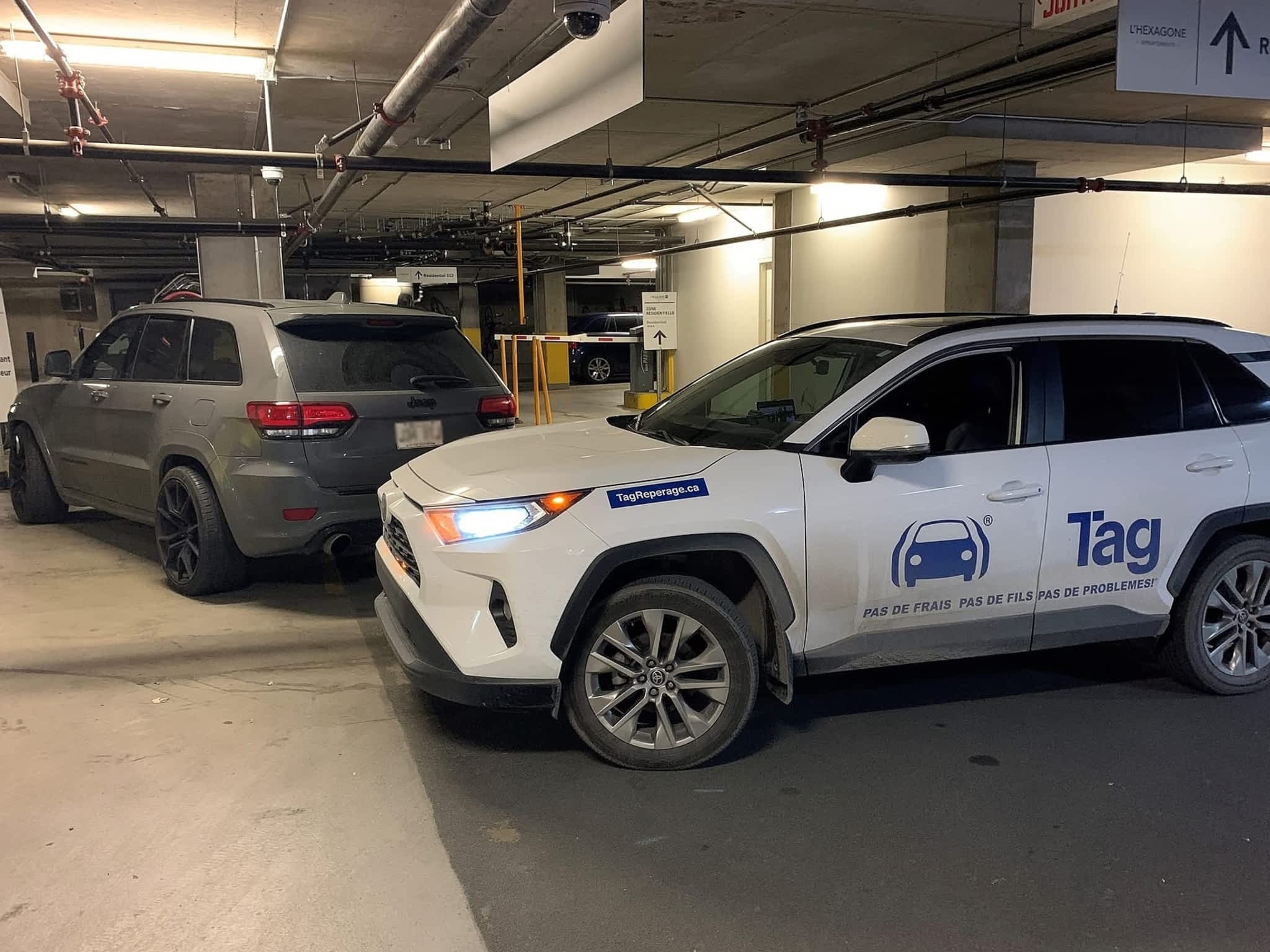 photo Auto Distinction - Système de repérage Tag Laval