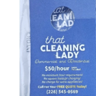 That Cleaning Lady - Nettoyage résidentiel, commercial et industriel