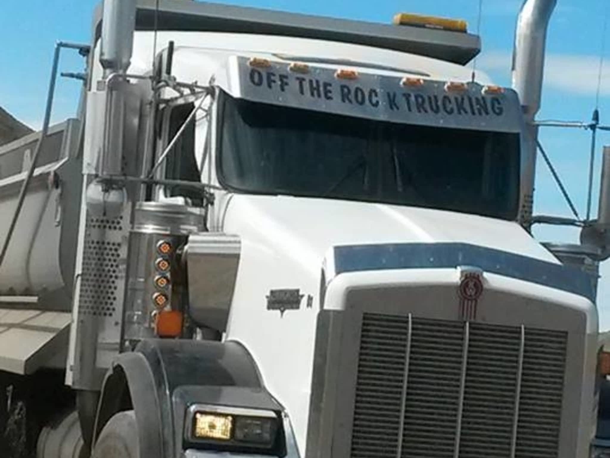 photo Off the Rock Trucking
