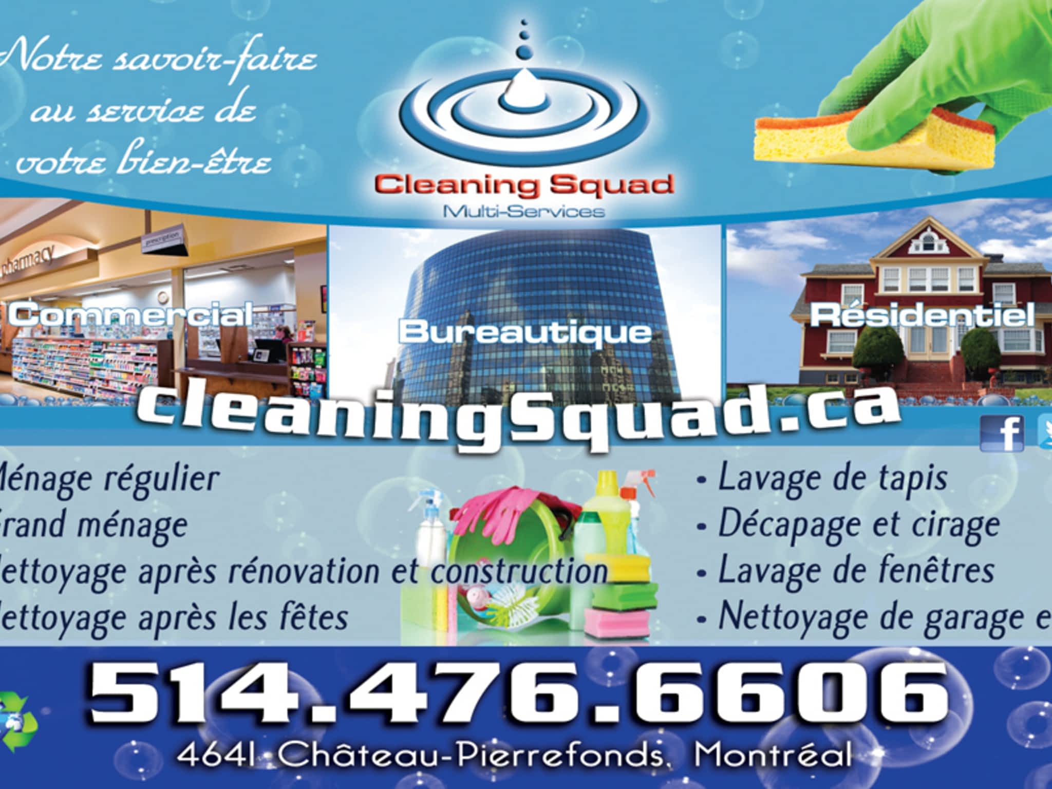 photo Nettoyage Cleaning Squad