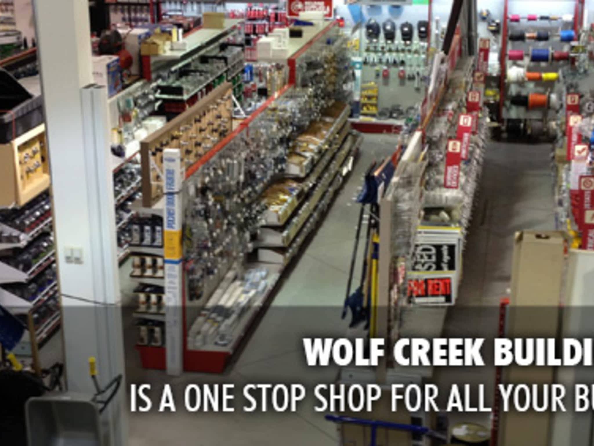 photo Wolf Creek Building Supplies Ltd
