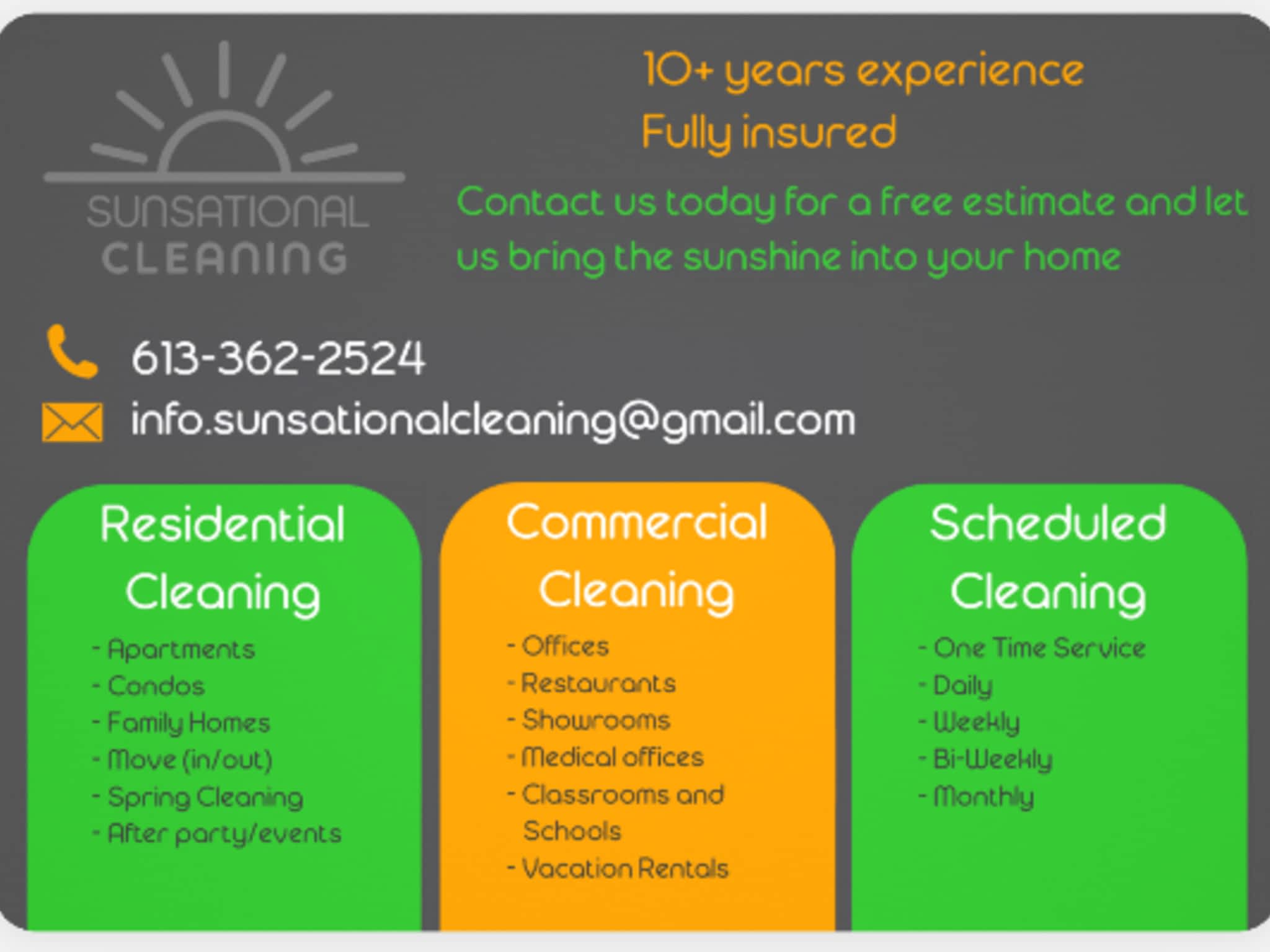 photo Sunsational Cleaning