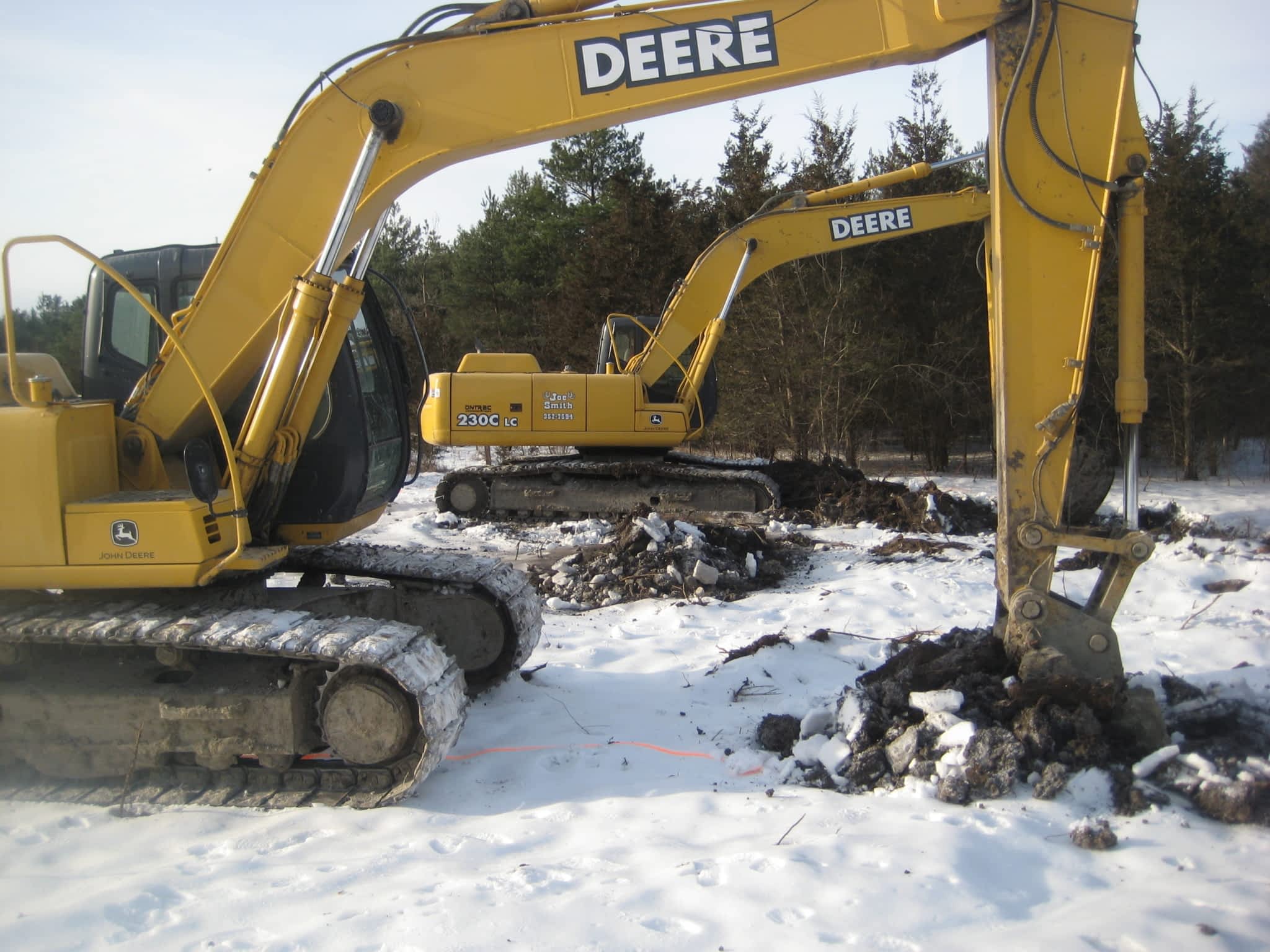 photo Joe Smith Excavating & Haulage Ltd